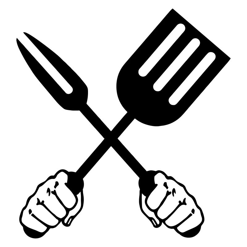 Barbecue tools two fists