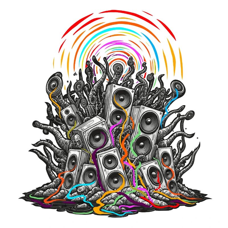 Psychedelic speaker