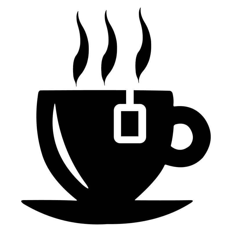 Tea cup with tea bag