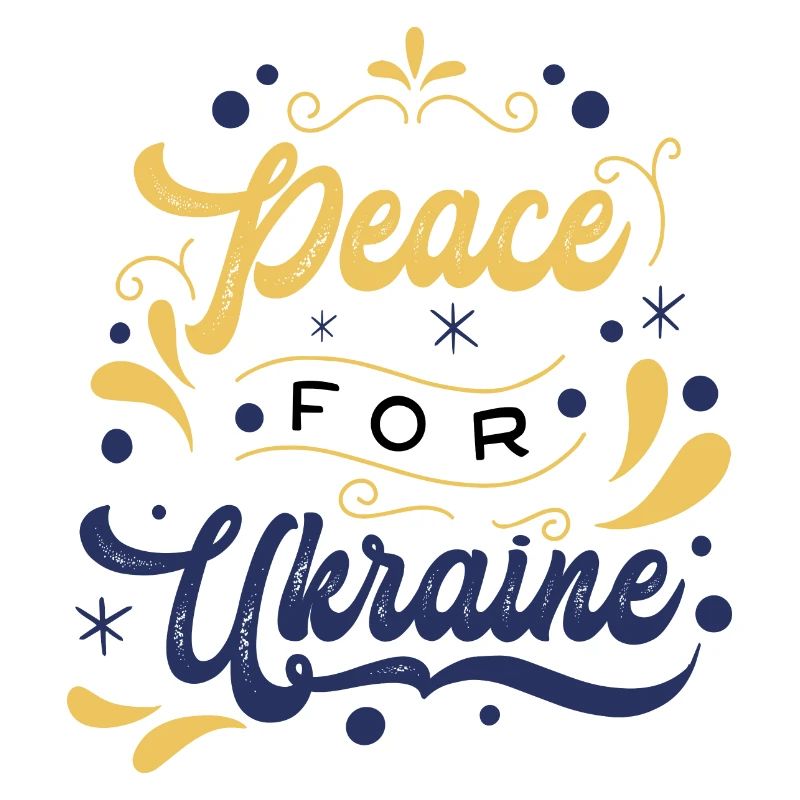 Peace Message Ukraine Illustration