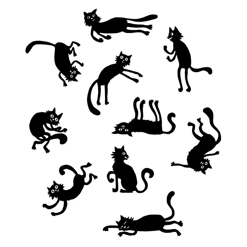 Une bande de chats