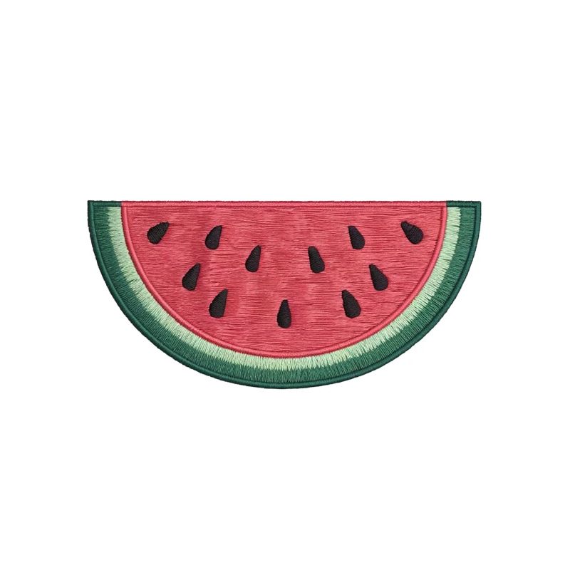 Pastèque brodée