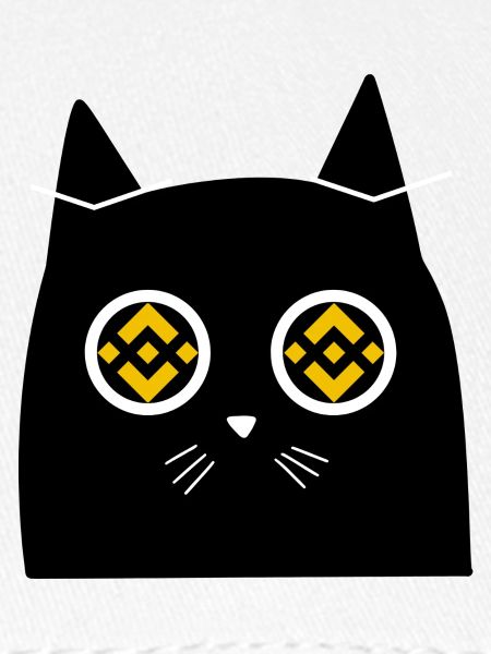 Kryptische Katze Digitale Illustration