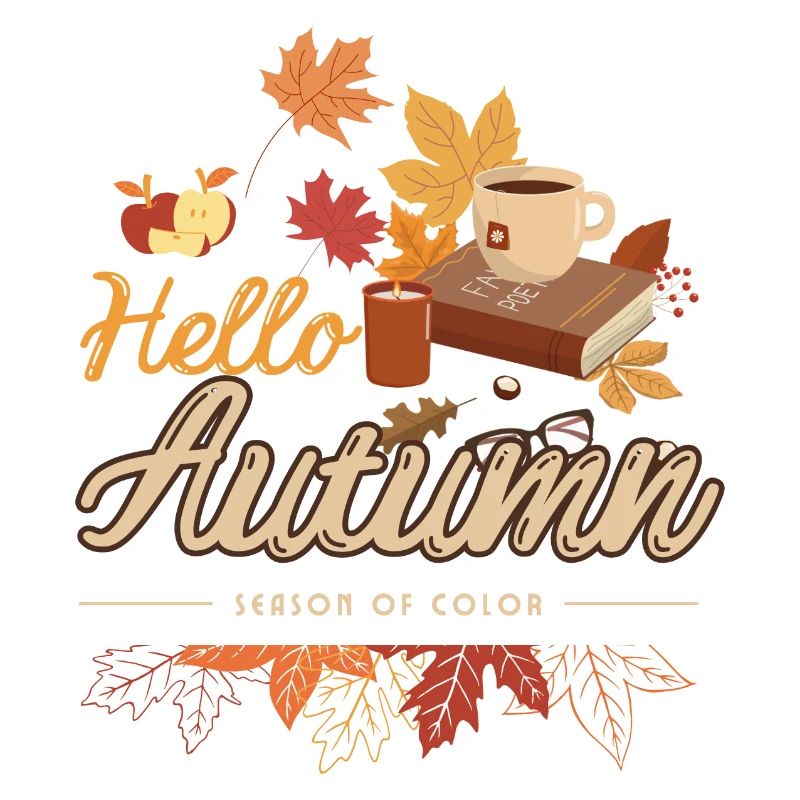 Herbstliche Gemütlichkeit mit Kaffee