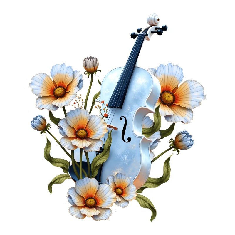 Viola Blue Floral