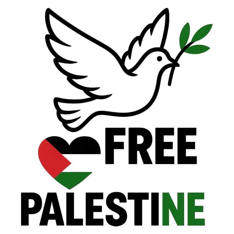 Free Palestine Dove