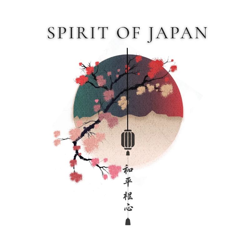 Geist Japans Kirschblüte Lampe