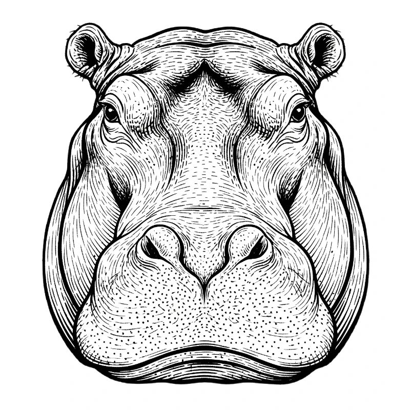 Nilpferd Flusspferd