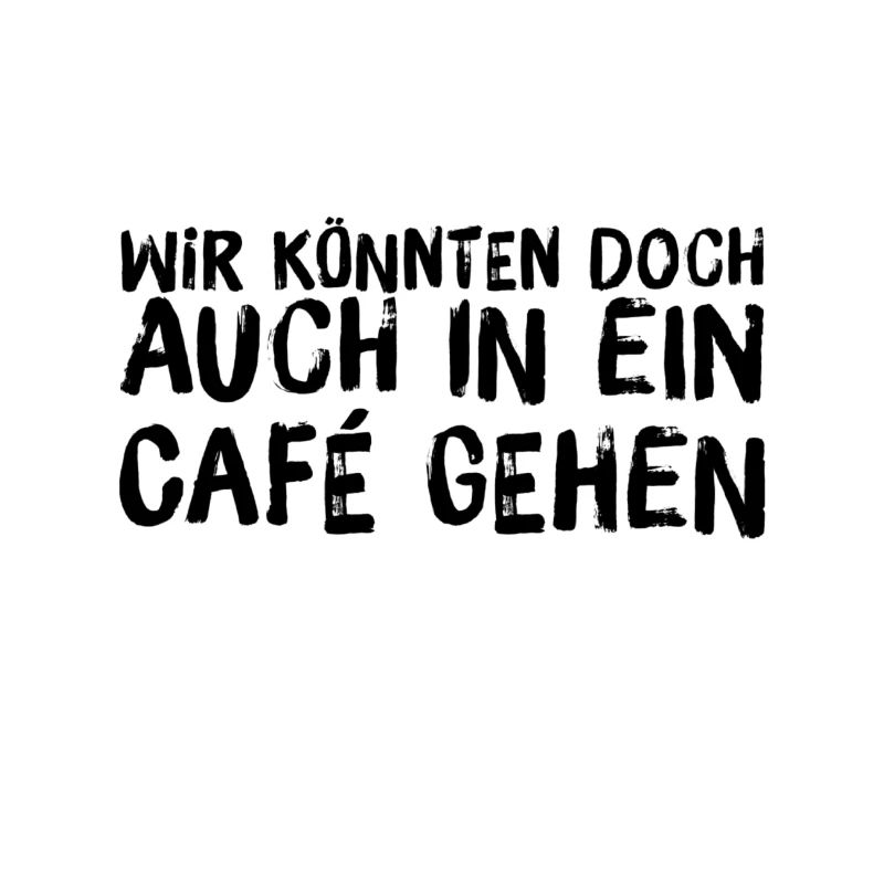 ab in ein Cafe