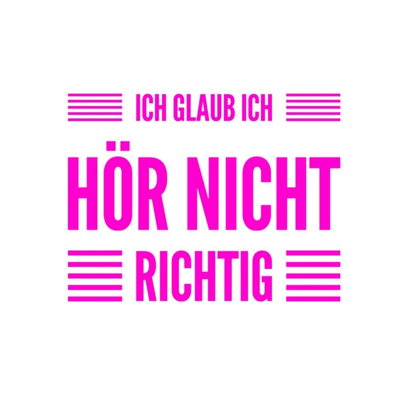 nicht mit mir