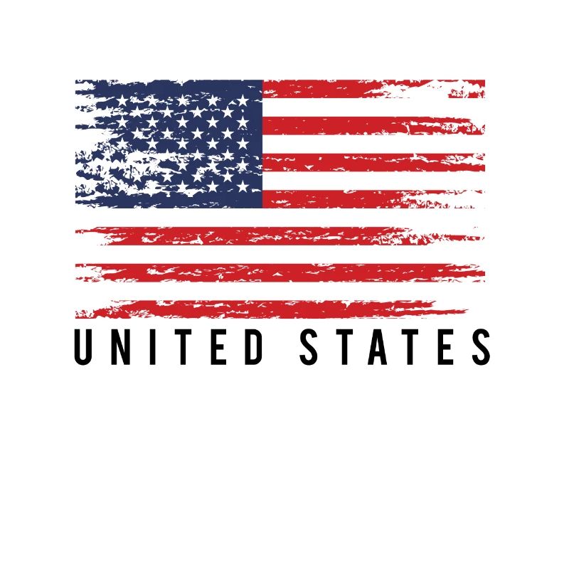 Drapeau Américain Distress