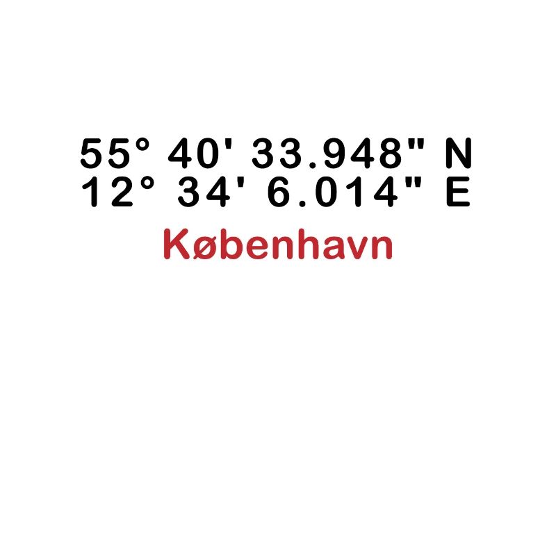 København Red Typography
