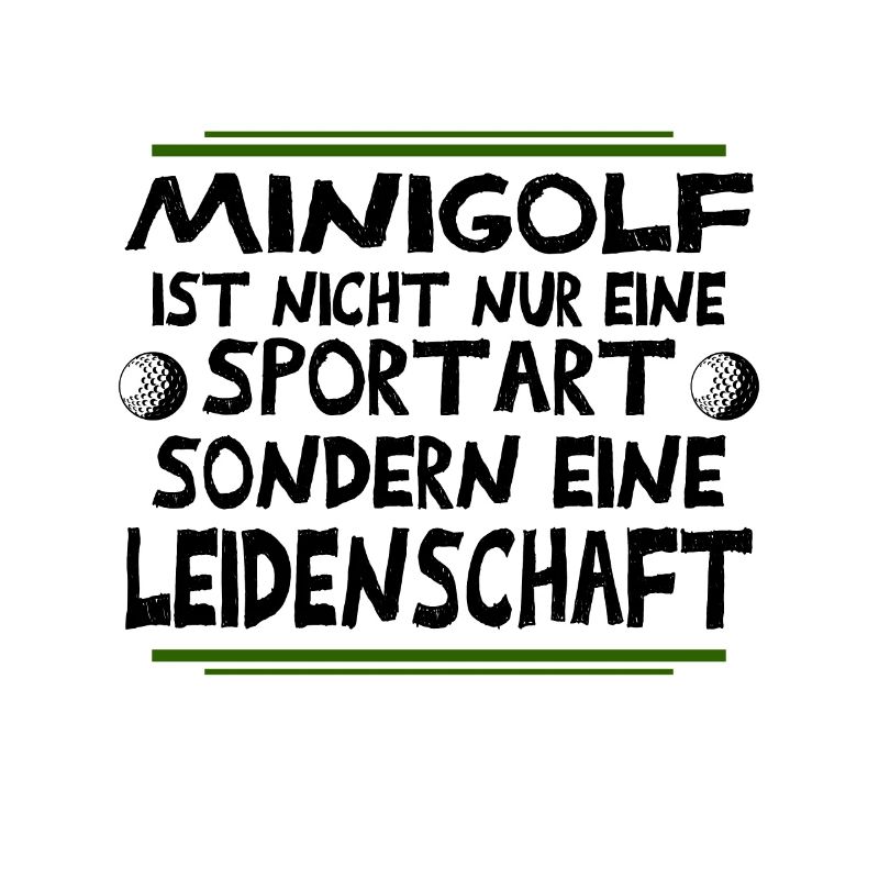 Minigolf Leidenschaft