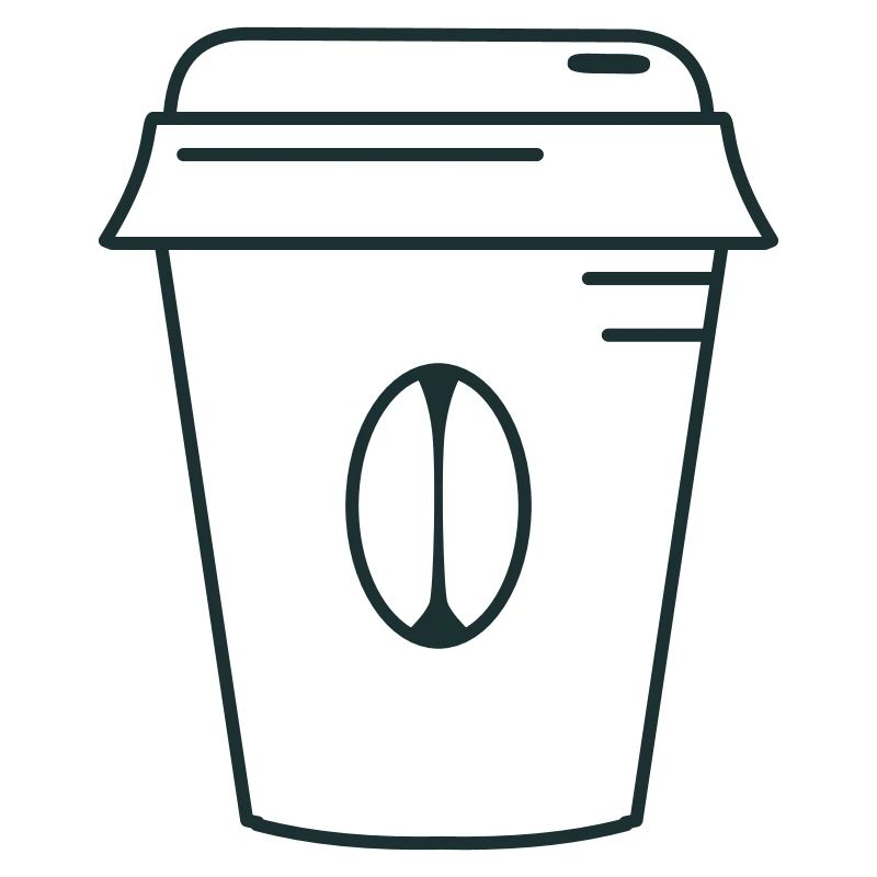 bean loving takeaway cup