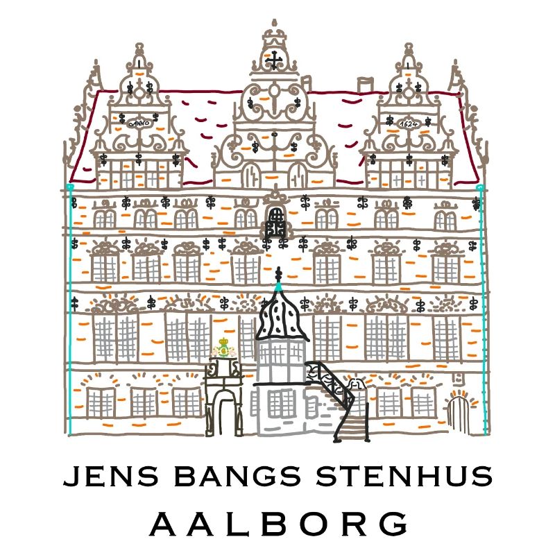Aalborg, Jens Bangs Stenhus, Dänemark