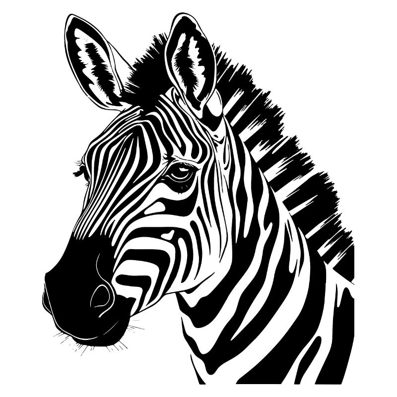 zebra kopf