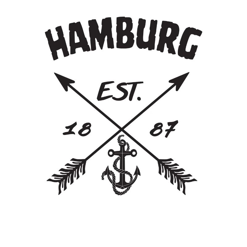 Hamburg Pfeile Schwarz