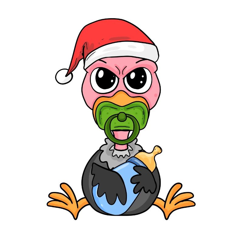 Vautour bébé Noël
