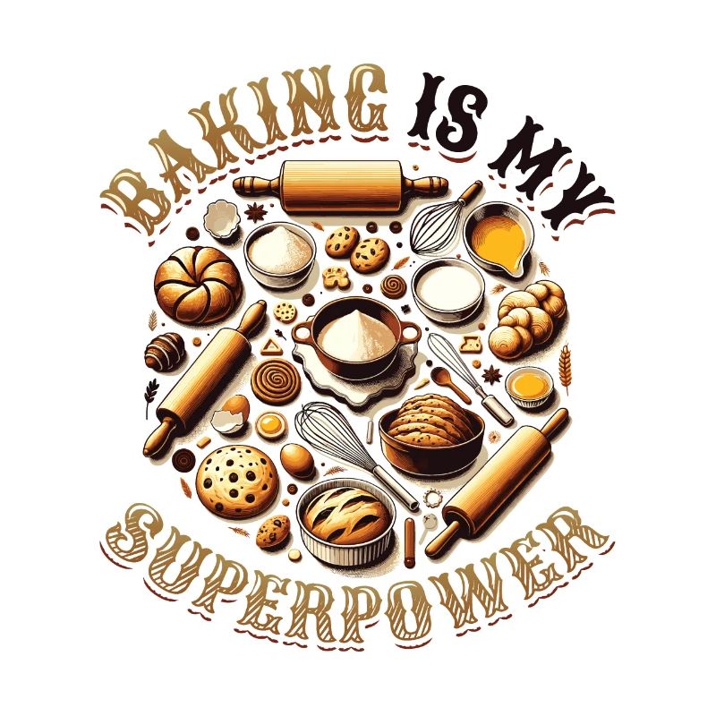 Baking Superpower Bäcker Nachtisch Konditor