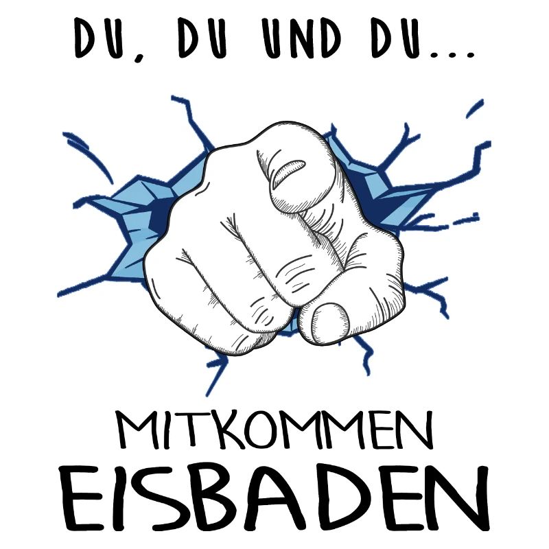 Eisbaden Winterbader-Motivation Eisbader