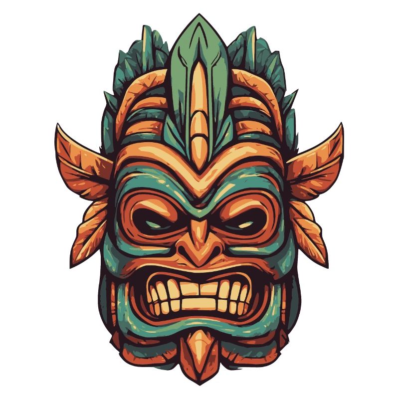 Masque Tiki
