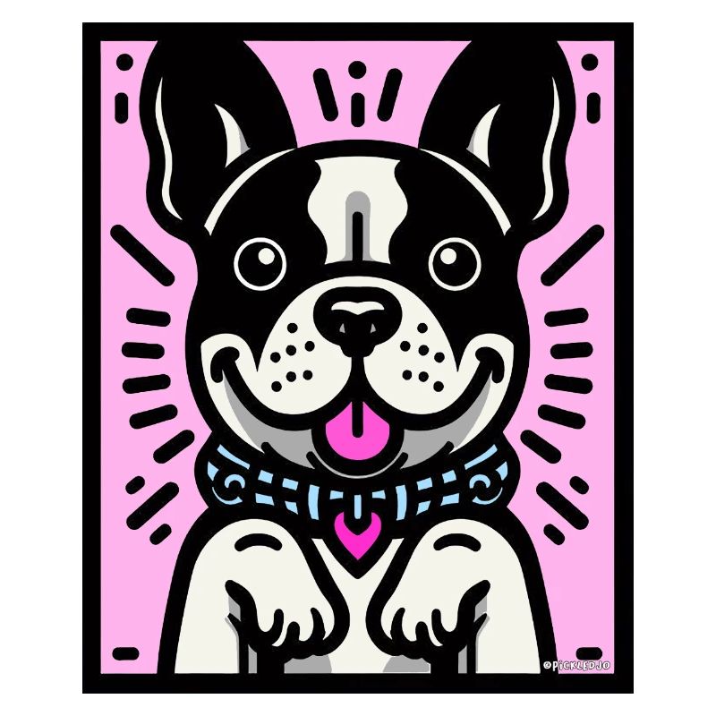 Cute Frenchie - Pink