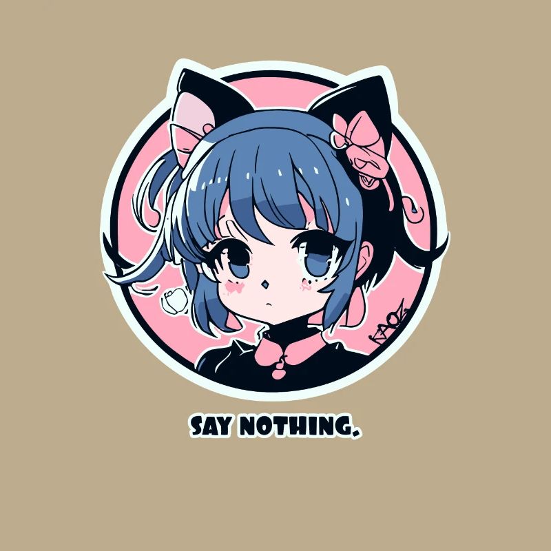 Das süßeste süße Anime-Mädchen, sag nichts
