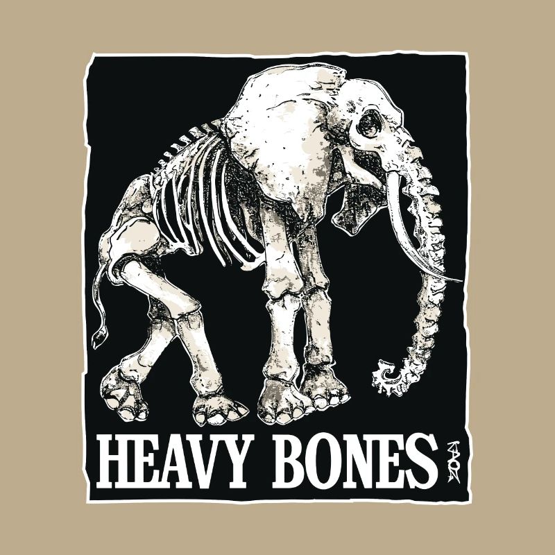 Heavy Bone Elephant Design