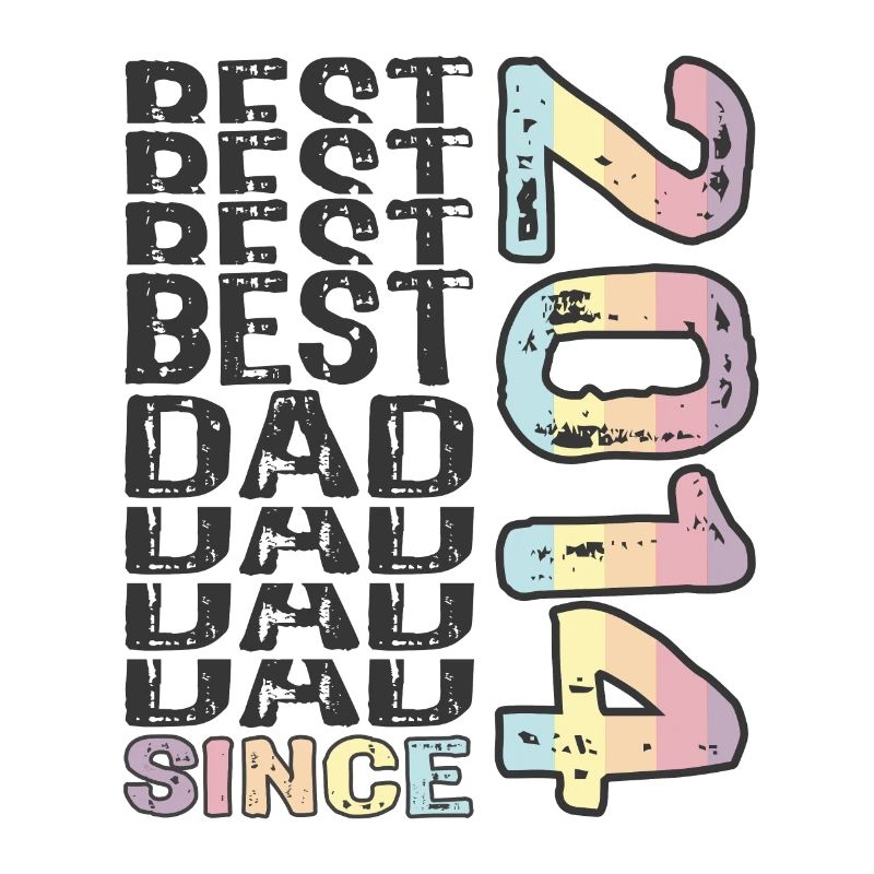Bester Papa der Welt seit 2014 Vatertag