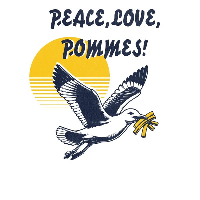 Frites Peace Love