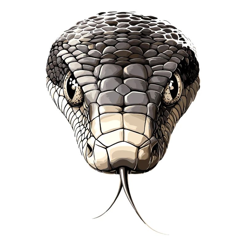 Serpent Python Cobra Mamba Serpent à sonnettes Serpent