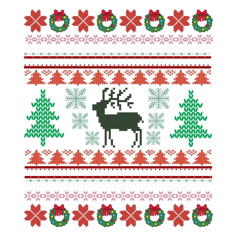 Retro Christmas Pattern 2