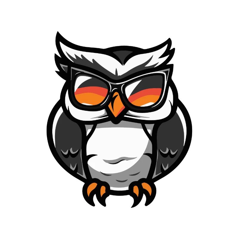 Owl Comic Cool