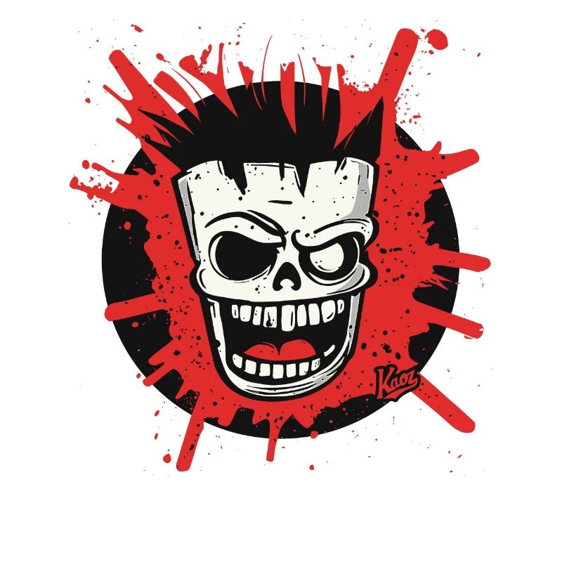 Masque de crâne du chaos Freak