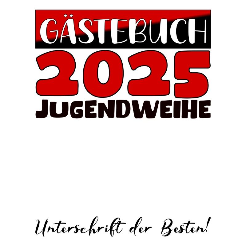 Jugendweihe 2025 Gästebuch Geschenk Mädchen Jungen