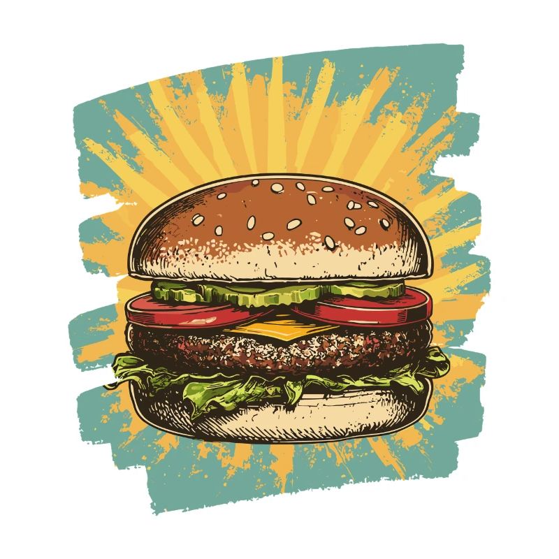 Burger Retro