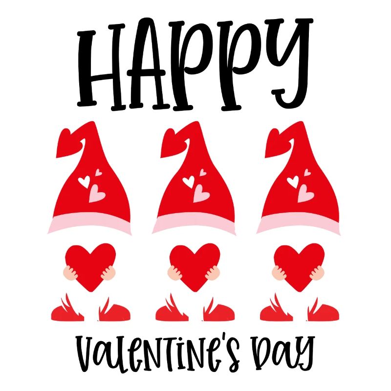 Gnome Happy Valentines Day