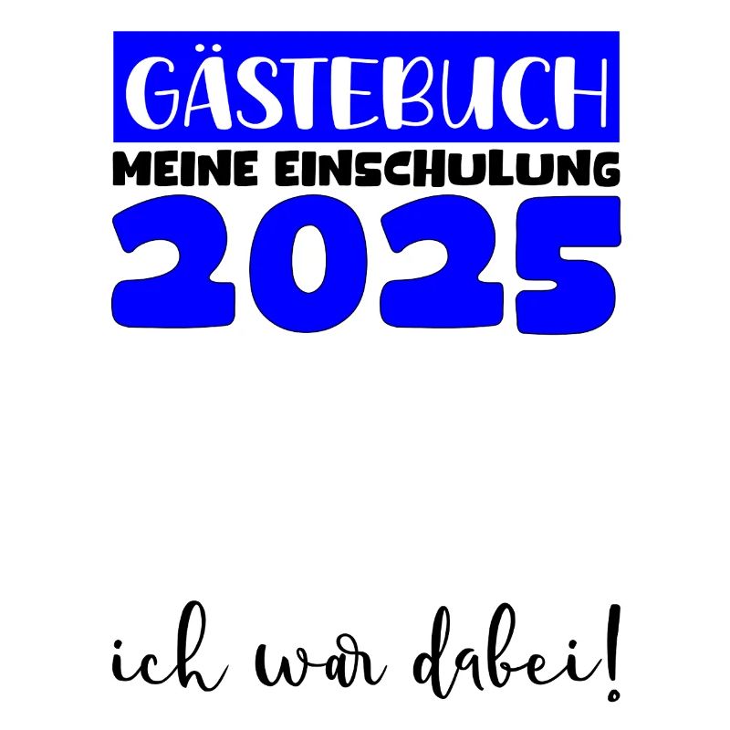 Gästebuch Einschulung 2025 Junge Mädchen Schulkind