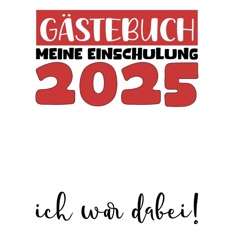 Gästebuch Einschulung 2025 Junge Mädchen Schulkind