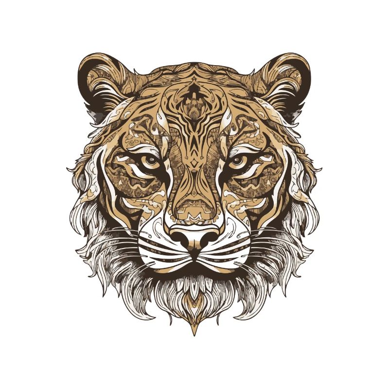 Tiger Porträt
