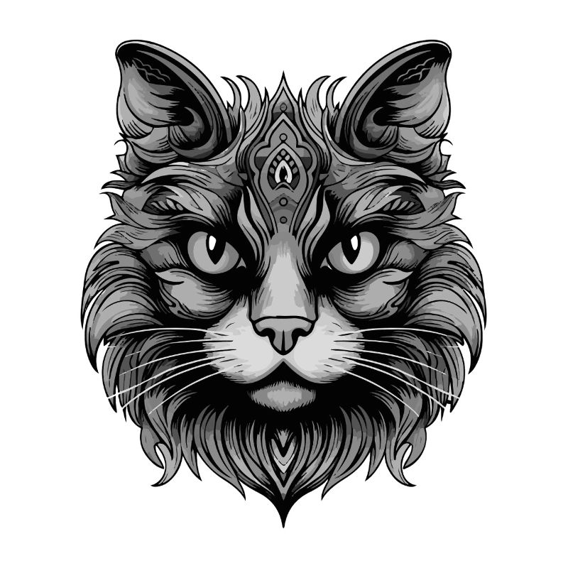 Portrait de chat
