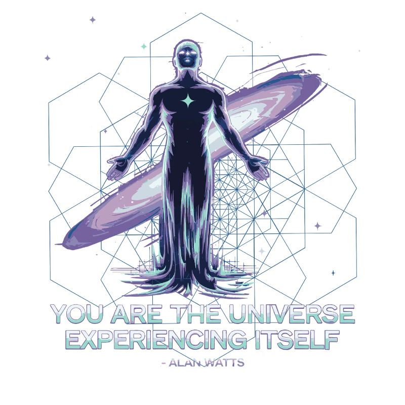 Galactic Self | Alan Watts Cosmic Quote