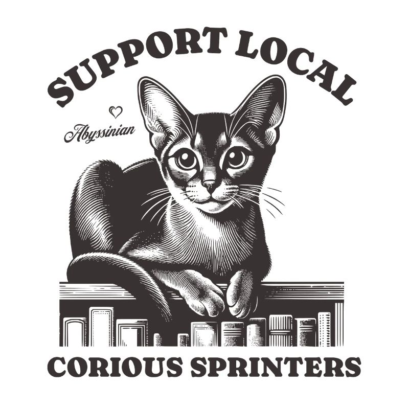 Katze Support Local Abyssinian