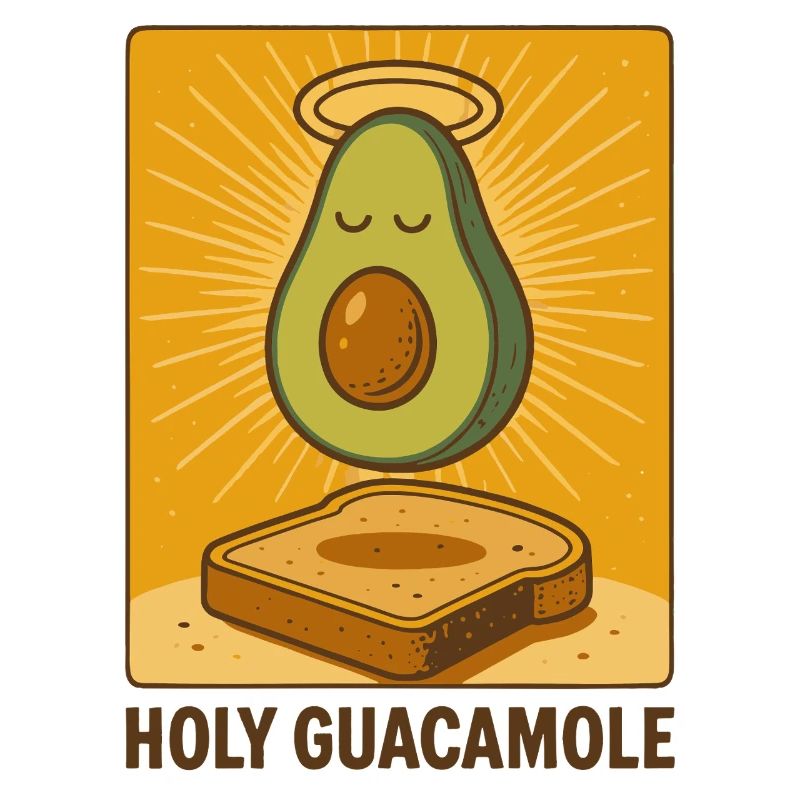 Heilige Guacamole-Kunst