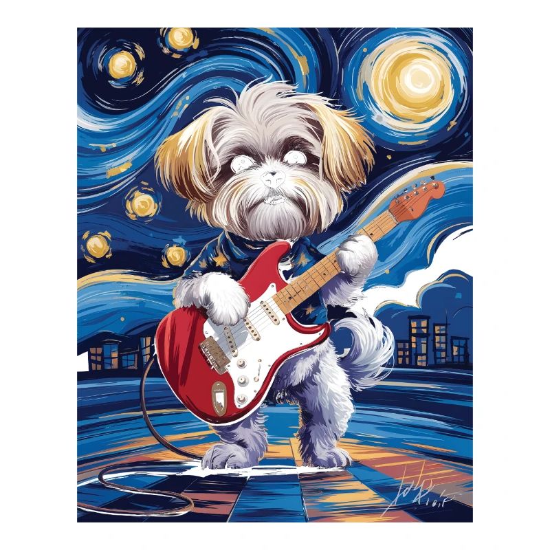 Starry Night Maltese