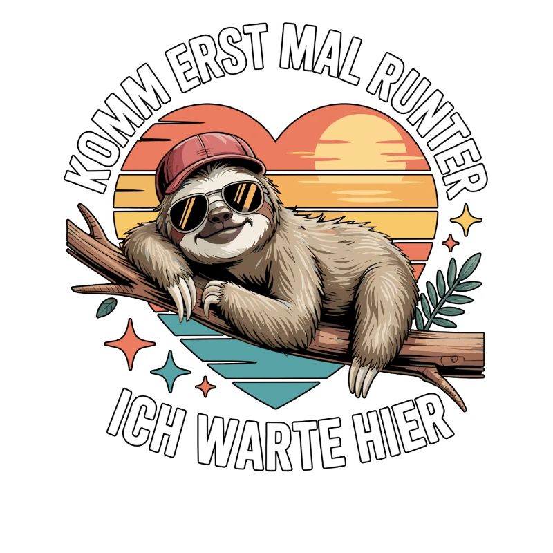 Come down first I'm waiting here sloth