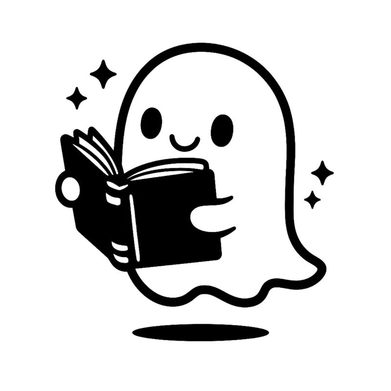 Halloween Reading Cartoon Book