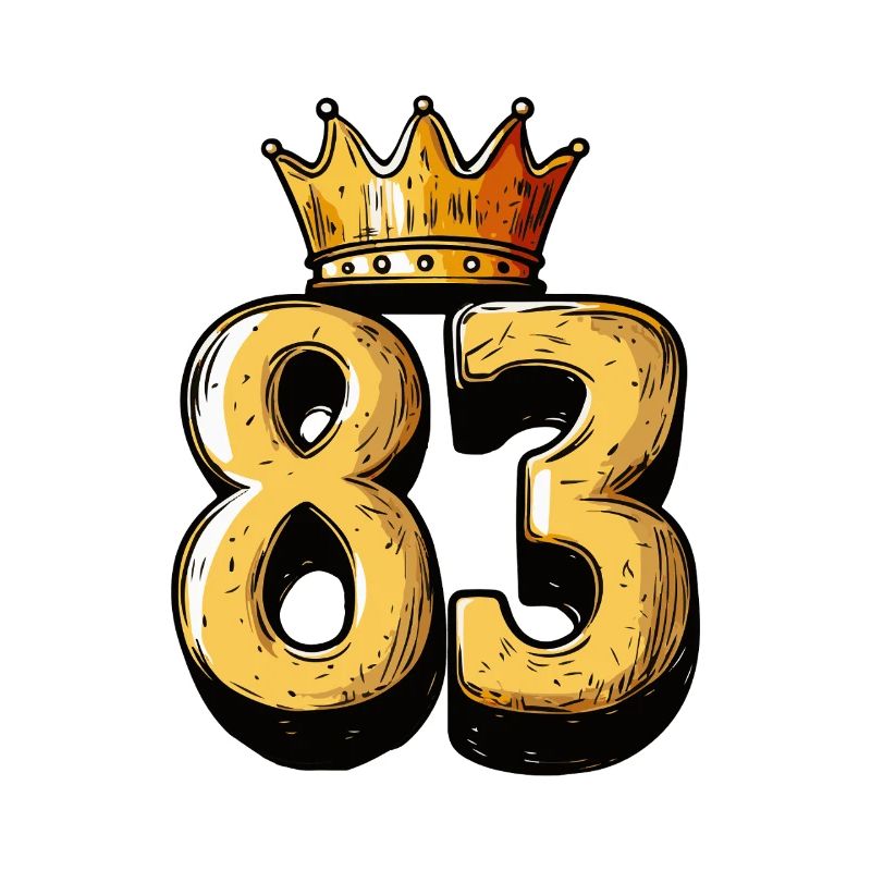 83 Zahl Krone