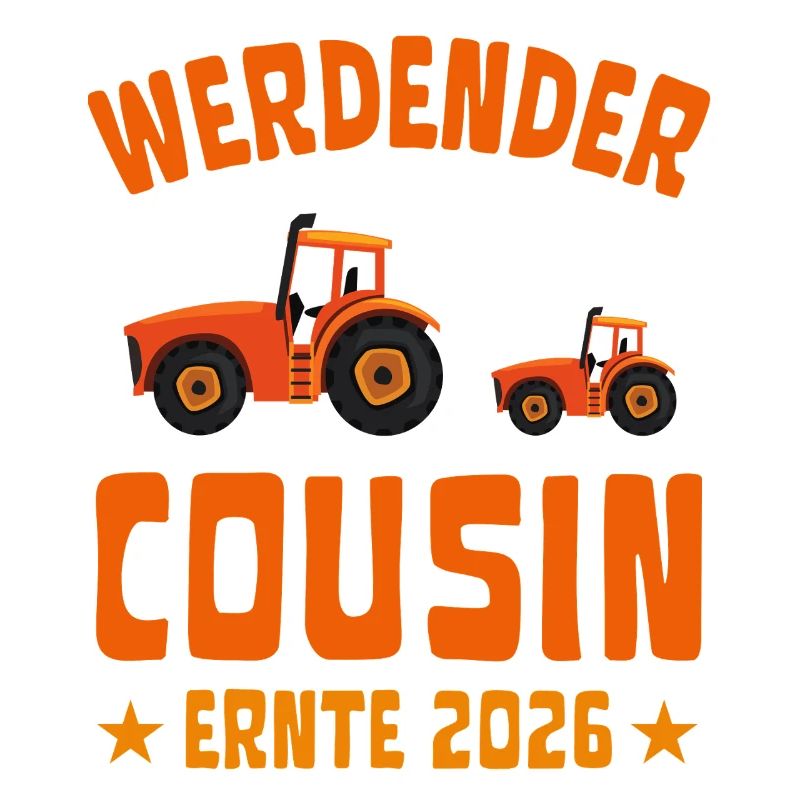 Werdender Cousin Ernte 2026 Traktor