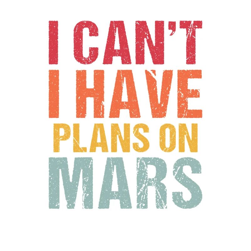 Mars Planet Space Vintage Rocket